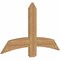 Ekena Millwork Bellingham Timber Gable Bracket, Western Red Cedar, 48"W x 28"H x 1 1/2"D x 5 1/2"F, 14/12 Pitch GBW048X28X0206BEL00SWR - alternate 4